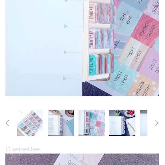 Bible tabs (Uniform theme) - Picture 5 of 5